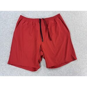 Hill City X-Purpose Athletic Shorts (Men's XL) Blood Red‎ - 7"